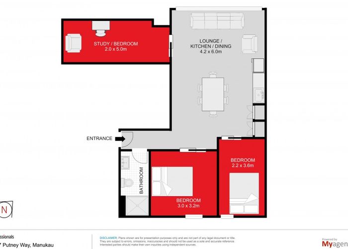  at 302/17 Putney Way, Manukau, Auckland
