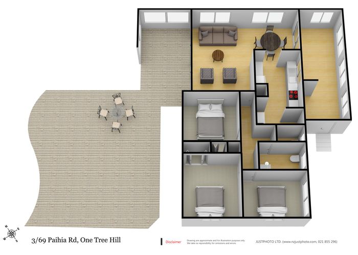  at 3/69 Paihia Road, Onehunga, Auckland