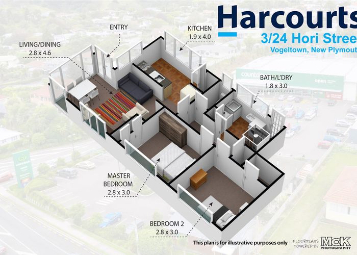  at 3/24 Hori Street, Vogeltown, New Plymouth