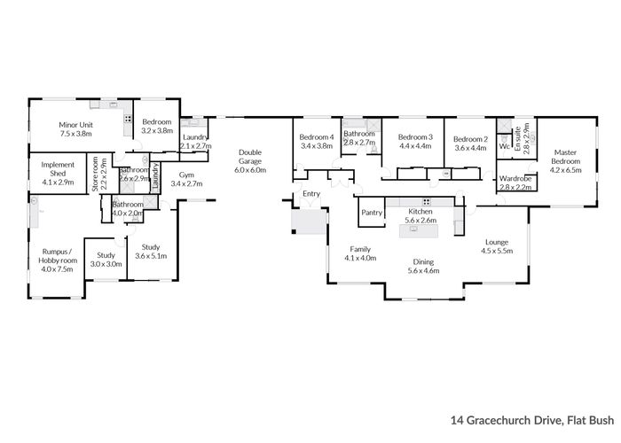  at 14 Gracechurch Drive, Flat Bush, Auckland