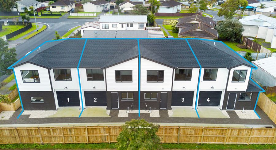  at Lot 1-4, 4 Templeton Place, Clendon Park, Manukau City, Auckland