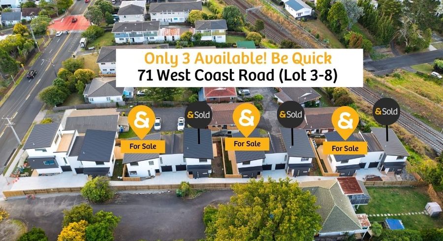  at Lot 3-8/71 West Coast Road, Glen Eden, Waitakere City, Auckland