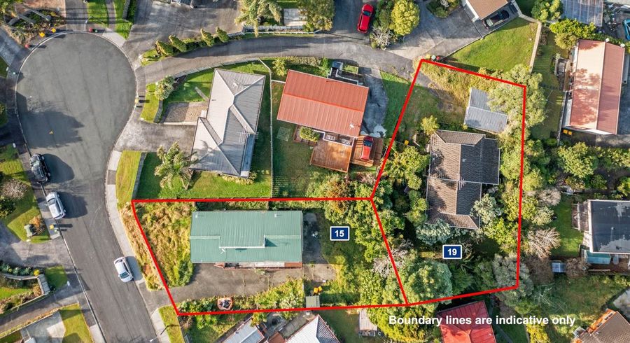  at 15 & 19 Grenadine Place, Unsworth Heights, North Shore City, Auckland