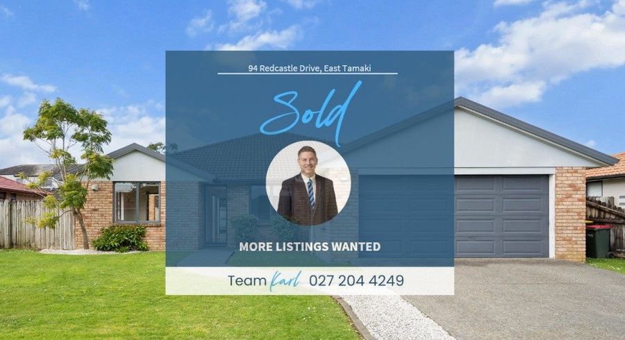  at 94 Redcastle Drive, East Tamaki, Auckland