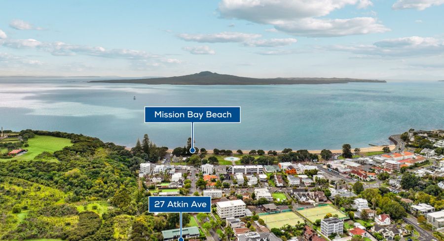 at 27 Atkin Avenue, Mission Bay, Auckland City, Auckland
