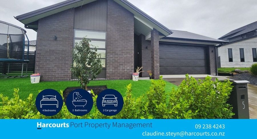  at 5 Te Paea Ave, Paerata, Franklin, Auckland