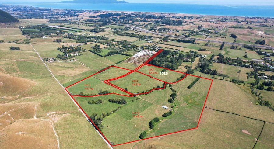  at Lot 1-4, 75 Settlement Road, Te Horo, Kapiti Coast, Wellington