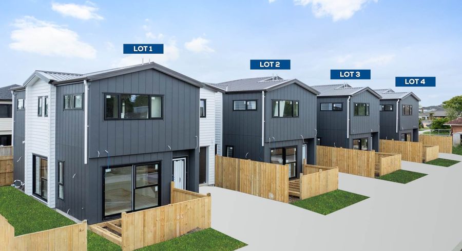  at Lot 1-4/58 Allenby Road, Papatoetoe, Manukau City, Auckland
