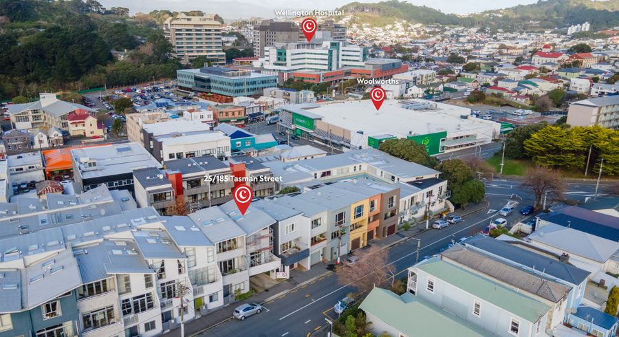  at 25/185 Tasman Street, Mount Cook, Wellington, Wellington