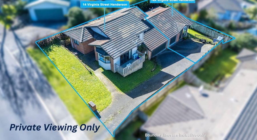  at 14 & 14A Virginia Street, Henderson, Waitakere City, Auckland