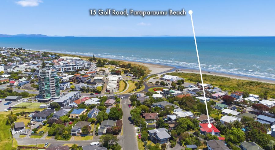  at 15 Golf Road, Paraparaumu Beach, Kapiti Coast, Wellington