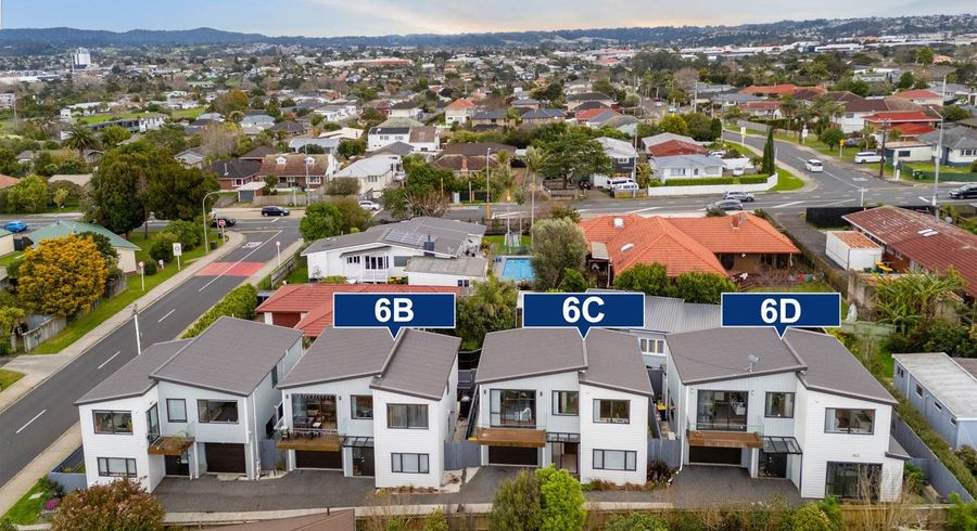  at 6B,6C & 6D Tiroroa Avenue, Te Atatu South, Waitakere City, Auckland