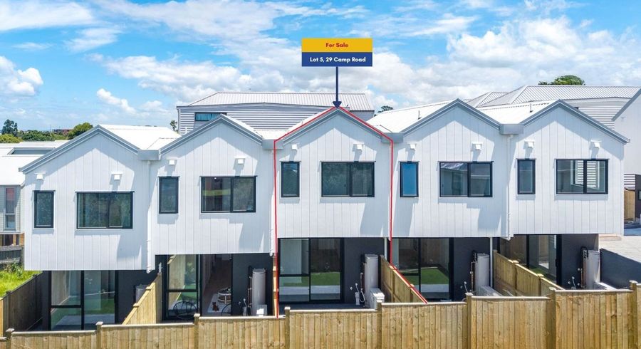  at Lot 5, 29 Camp Road, Mount Wellington, Auckland City, Auckland
