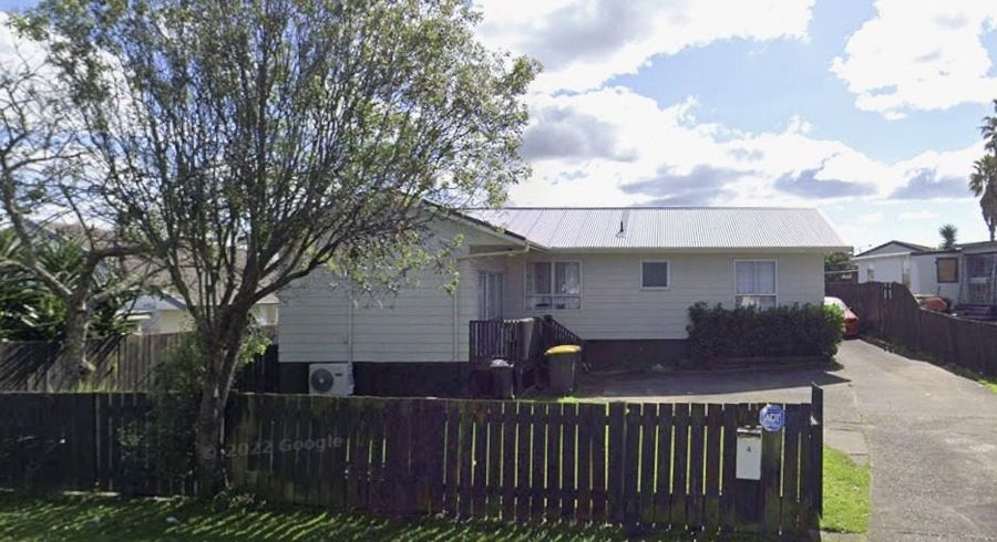  at 4 Aden Place, Manurewa, Manukau City, Auckland