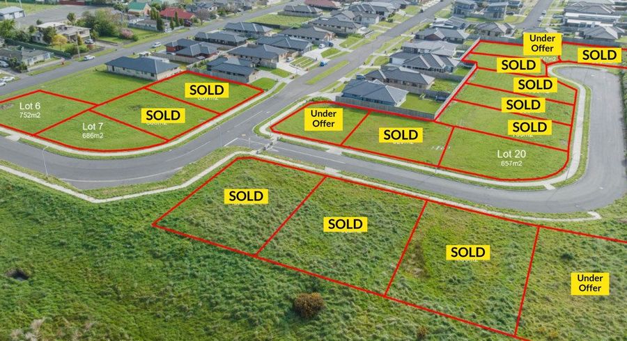  at Lots 6-30 Balrickard Way Stage 2 Sections, Milson, Palmerston North, Manawatu / Whanganui