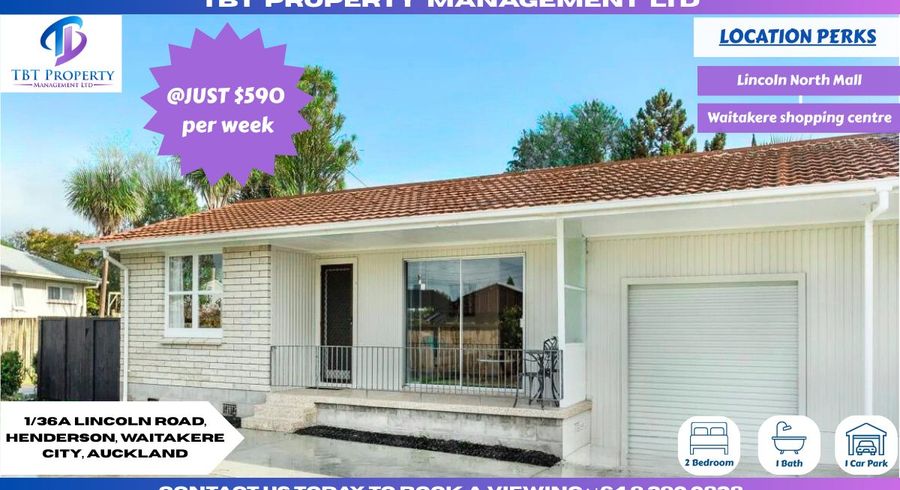  at 1/36A Lincoln Road, Henderson, Waitakere City, Auckland