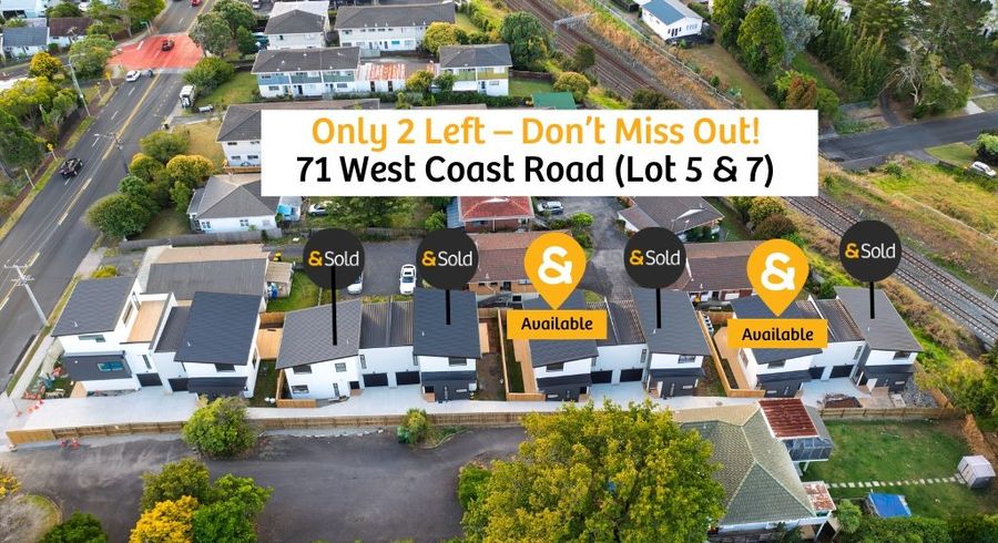  at Lot 5 & 7/71 West Coast Road, Glen Eden, Waitakere City, Auckland
