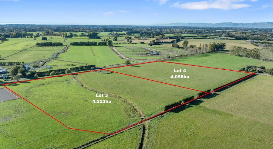  at Lots 1-4 Ashens Road, Ohoka, Waimakariri, Canterbury