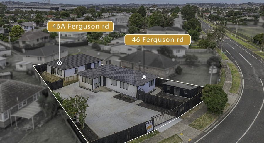  at 46A Ferguson Road, Otara, Manukau City, Auckland