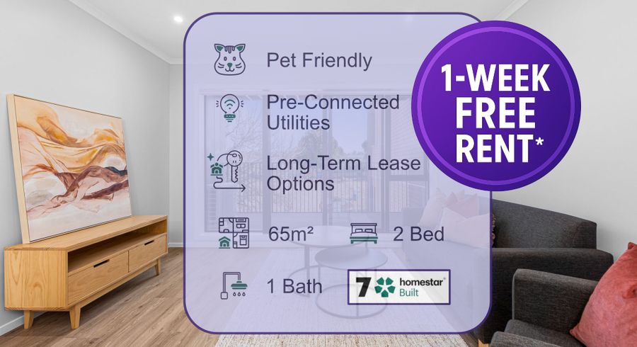  at Pet Friendly, Long Term Lease Options, Includes Fridge/Freezer & Washer/Dryer, Glen Innes, Auckland City, Auckland