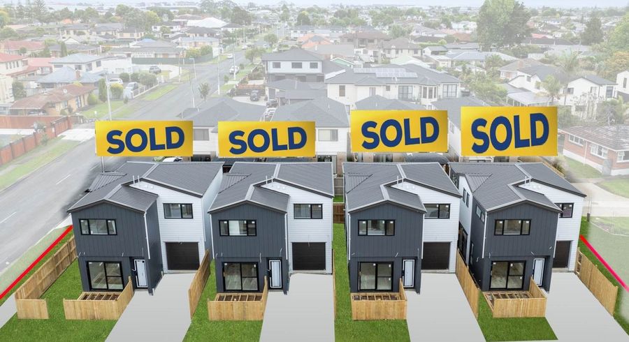  at Lot 1-4/58 Allenby Road, Papatoetoe, Manukau City, Auckland