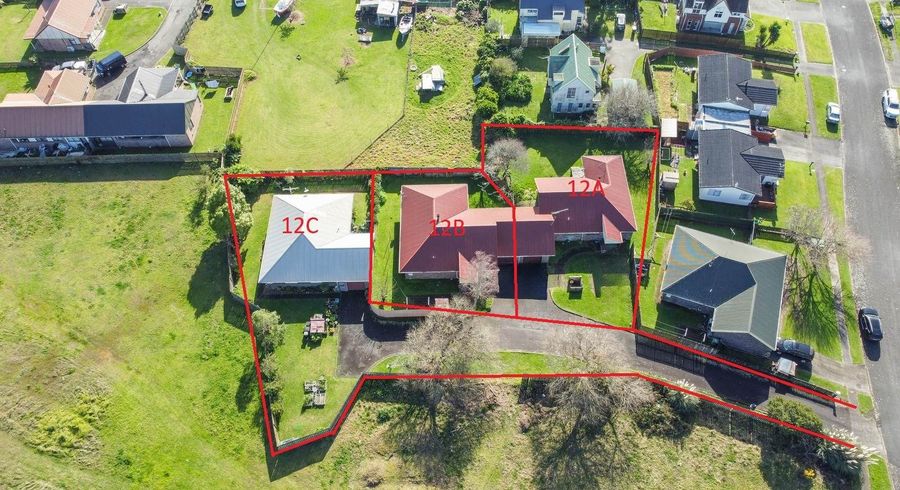  at 12 A,B,&C George Clay Place, Huntly, Waikato, Waikato