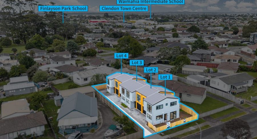  at Lot 1-4/8 Funnell Place, Manurewa, Manukau City, Auckland
