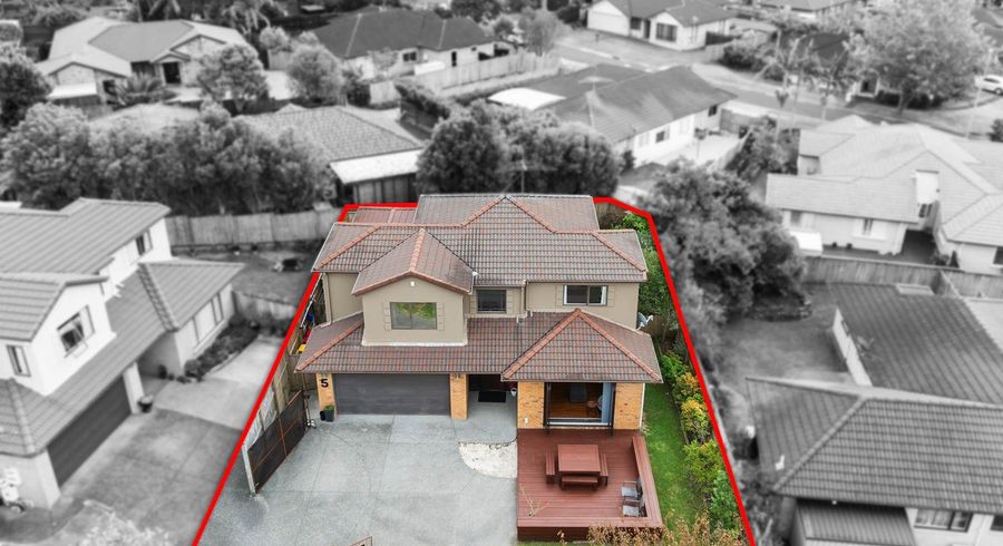  at 5 Craigavon Drive, East Tamaki, Manukau City, Auckland