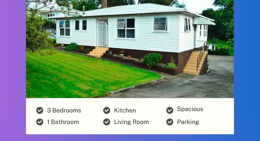  at 1 Rothery road, Manurewa, Manukau City, Auckland