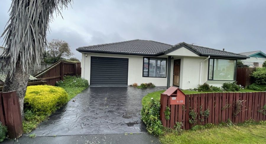  at 1/18 Washbournes Road, Wigram, Christchurch City, Canterbury