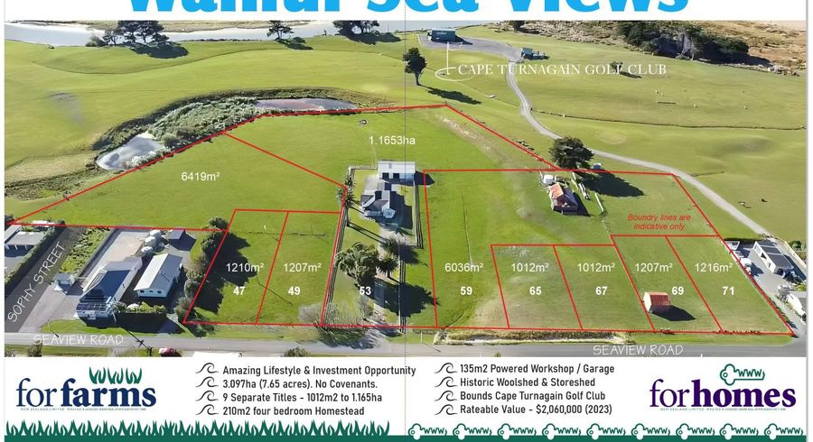  at 53 Seaview Road, Dannevirke, Tararua, Manawatu / Whanganui