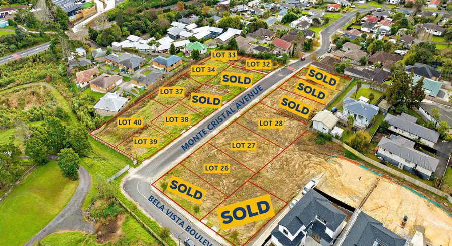  at 2,7,9,11,1 Monte Cristal Avenue, Swanson, Waitakere City, Auckland