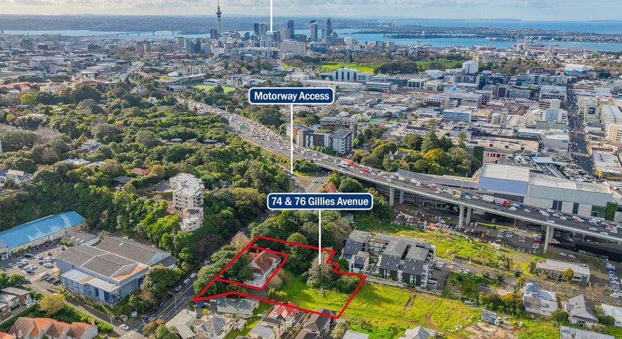  at 74 & 76 Gillies Avenue, Epsom, Auckland City, Auckland