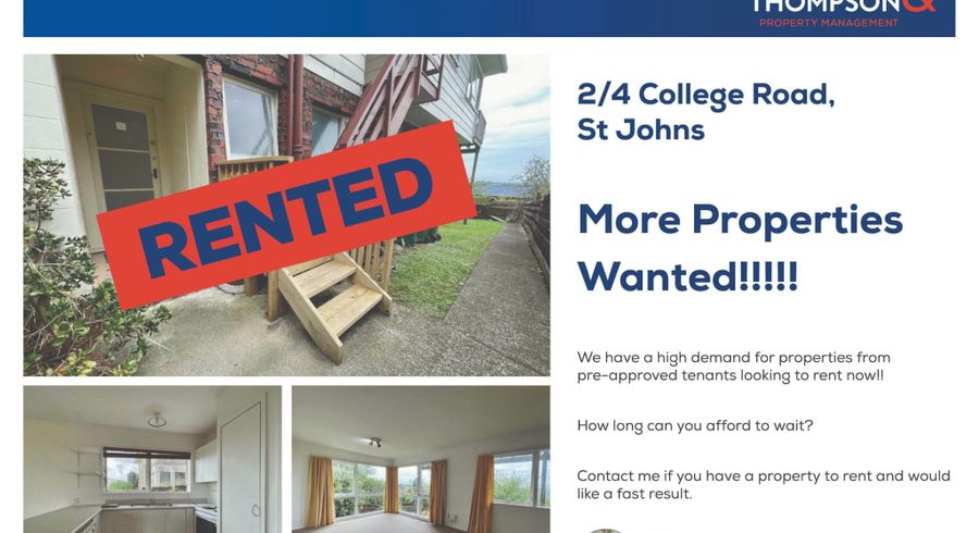  at 2/4 College Road, St Johns, Auckland
