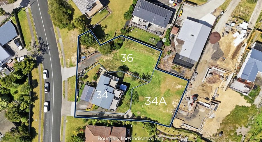  at 34, 34A and 36 Weetman Drive, Browns Bay, North Shore City, Auckland