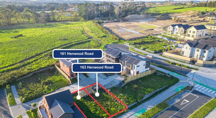  at 161 & 163 Henwood Road, Westgate, Waitakere City, Auckland