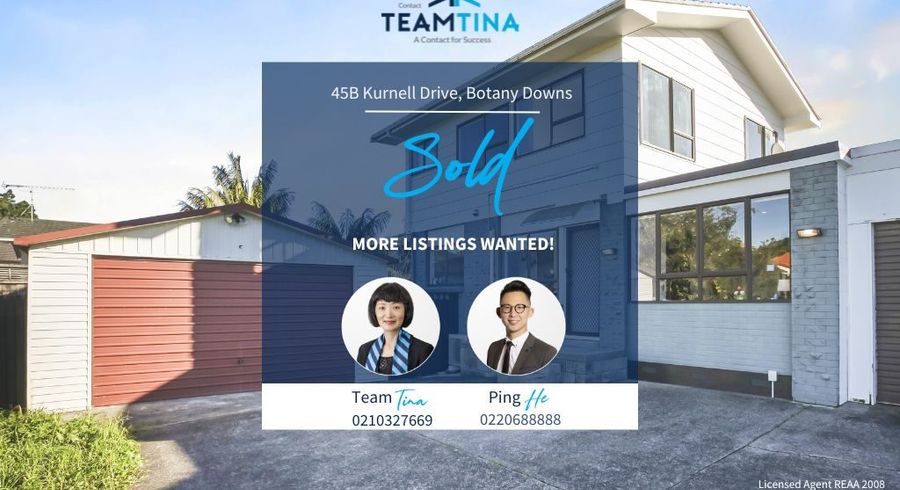  at 45B Kurnell Drive, Botany Downs, Auckland