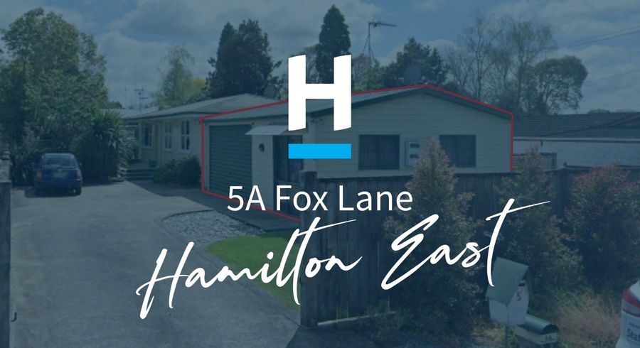  at 5A Fox Lane, Hamilton East, Hamilton, Waikato