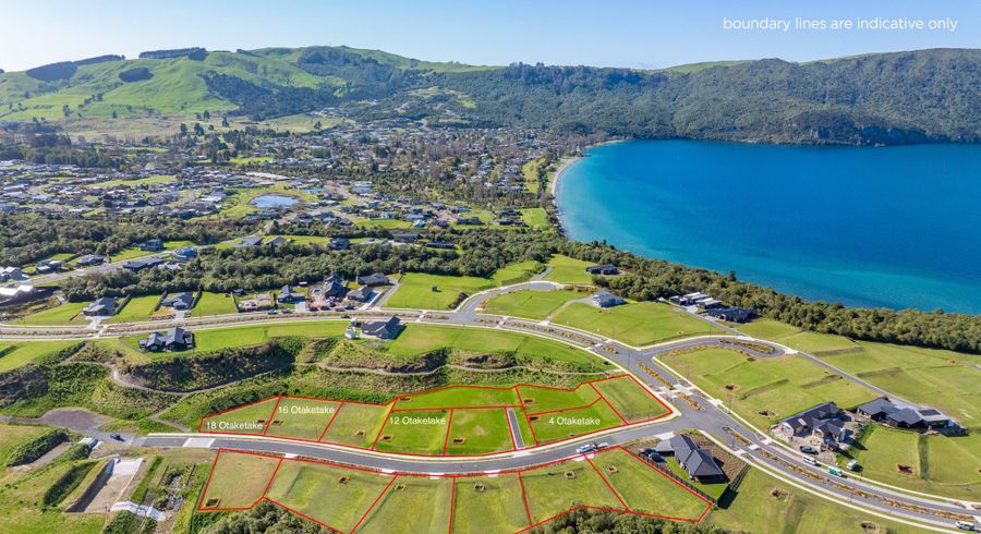  at 4, 12, 16 & 18 Otaketake Drive, Kinloch, Taupo, Waikato
