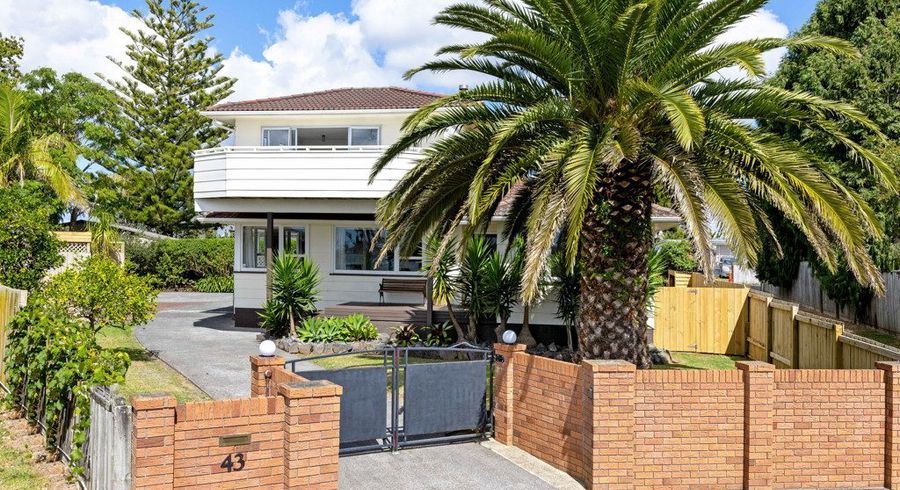  at 43 Rewarewa Road, Te Atatu Peninsula, Waitakere City, Auckland