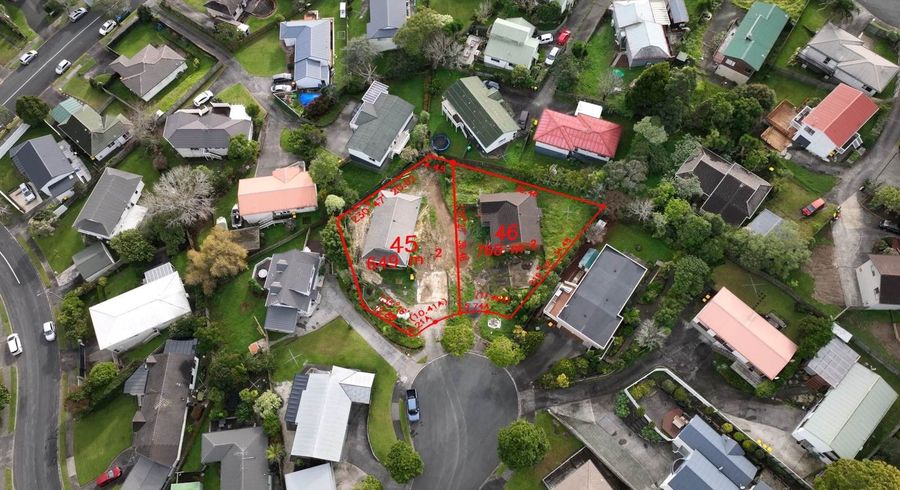 at 16 & 18 Mallard Place, Unsworth Heights, North Shore City, Auckland