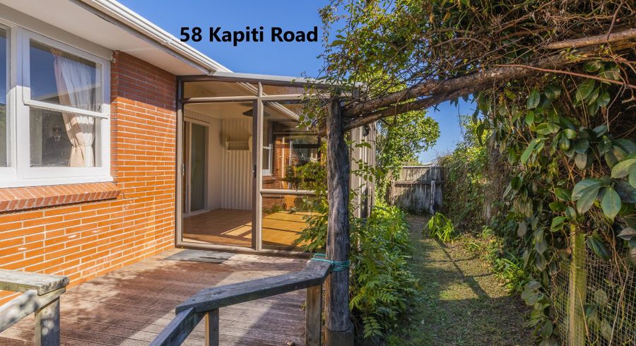  at 58 Kapiti Road, Paraparaumu, Kapiti Coast, Wellington