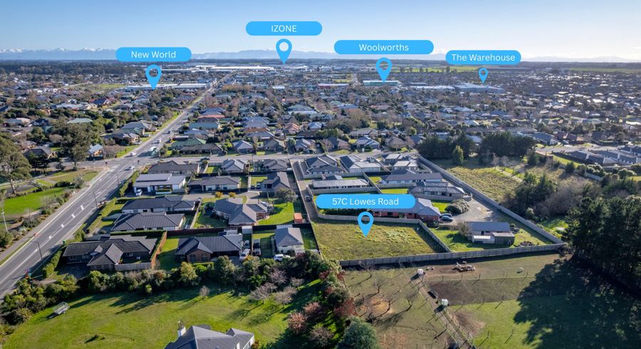  at 57C Lowes Road, Rolleston, Selwyn, Canterbury