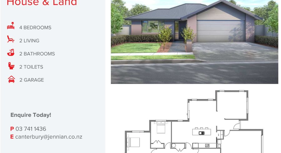  at Lot 22 - Geoff Geering Drive, Netherby, Ashburton, Canterbury