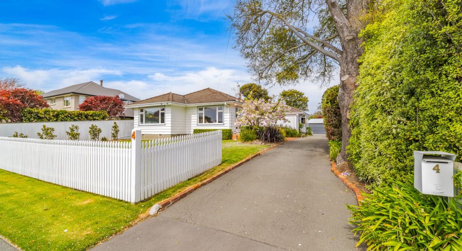  at 4 Bannister Place, Fendalton, Christchurch City, Canterbury