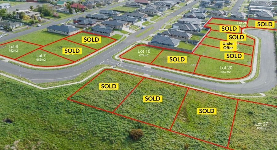  at Lots 6-30 Balrickard Way Stage 2 Sections, Milson, Palmerston North, Manawatu / Whanganui