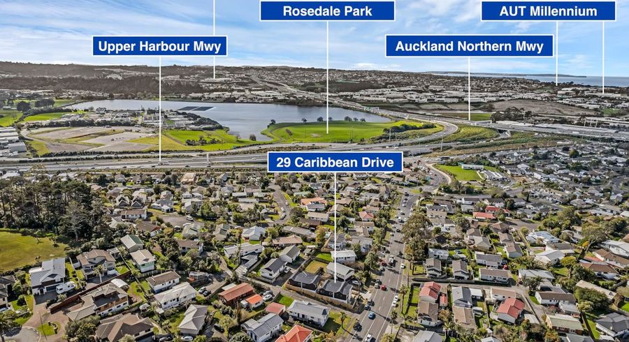  at 29 Caribbean Drive, Unsworth Heights, North Shore City, Auckland