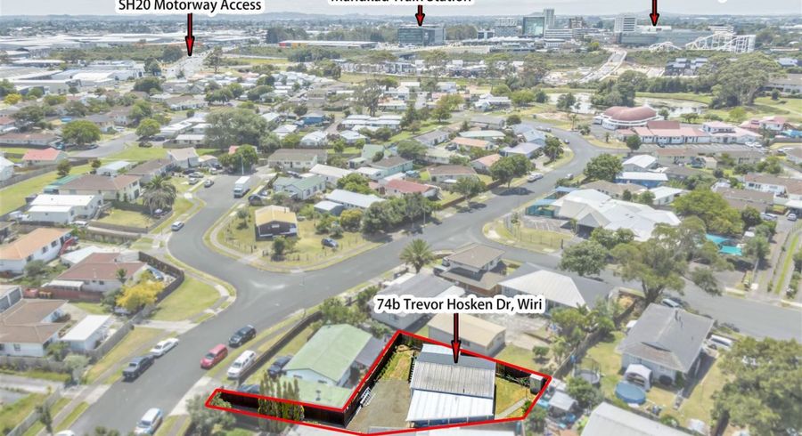 at 74B Trevor Hosken Drive, Wiri, Manukau City, Auckland