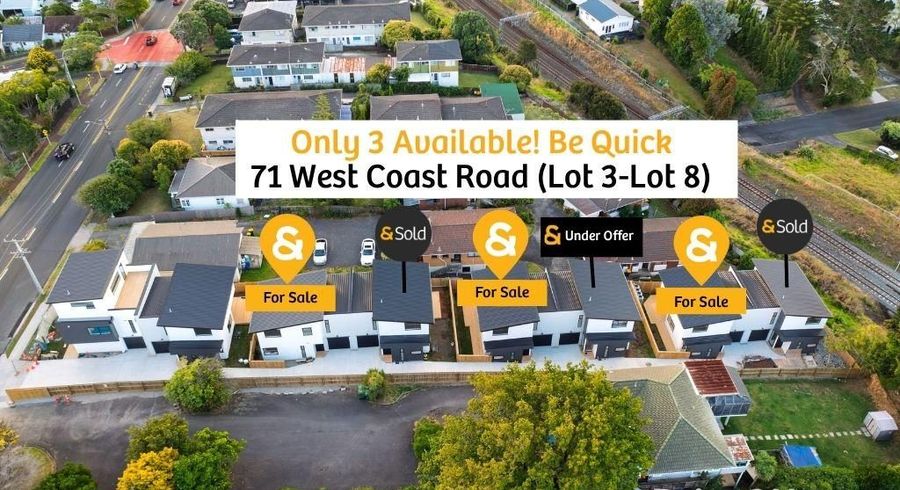  at Lot 3-8/71 West Coast Road, Glen Eden, Waitakere City, Auckland
