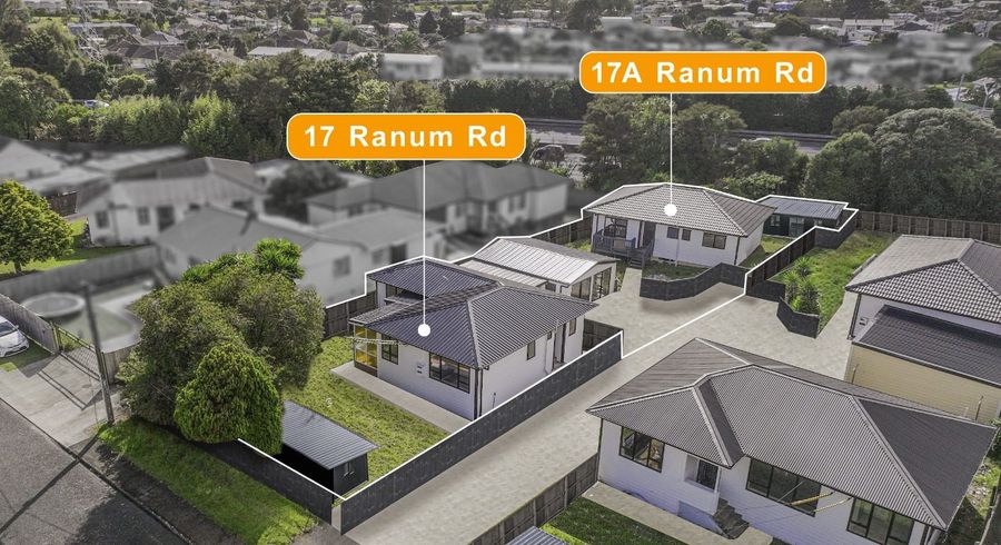  at 17A Ranum Road, Papatoetoe, Manukau City, Auckland